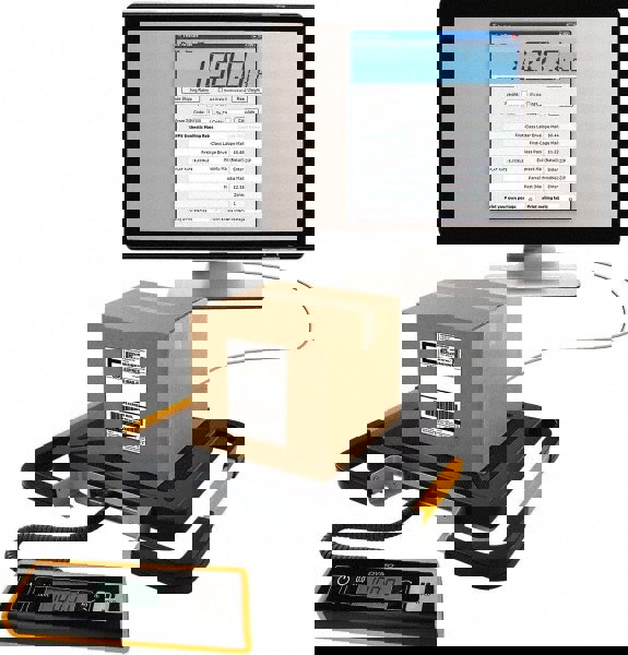 S400 Portable Digital USB Shipping Scale, 400 lb Capacity